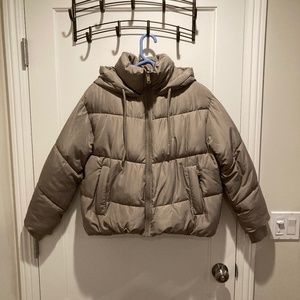 Puffer Jacket With Hood
